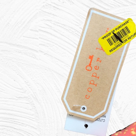 Copper Key Peach & Yellow Dress Size XL - Picture 7 of 7